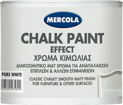 CHALK PAINT PURE WHITE 375ML MERCOLA 